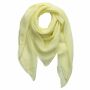Pañuelo de algodón - amarillo-amarillo claro - Pañuelo cuadrado para el cuello
