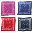Bandana scarf - Paisley pattern 01 - square bandana -...