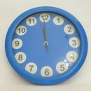 Set 4x Wanduhr verschiedene Farben Wall Clock Uhr