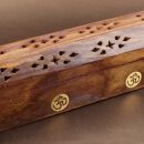 Incense stick holder - Incense box - Wood - Ornamentation