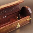 Incense stick holder - Incense box - Wood - Ornamentation