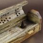 Incense stick holder - Incense box - Wood - Ornamentation