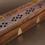 Incense stick holder - Incense box - Wood - Ornamentation