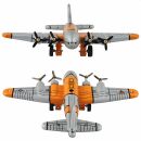 Blechspielzeug - Flugzeug aus Blech - B-17 Flying Fortress - Blechflugzeug