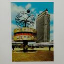 Postkarte DDR Berlin Alexanderplatz 1979 Weltzeituhr Bild...