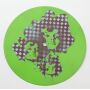 Schallplatte Modell 18 street art urban art streetart Vinyl Platte Graffiti stencil
