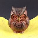 Owl in brass - figure - deco - animal