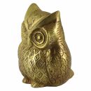 Owl in brass - figure - deco - animal