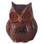 Owl in brass - figure - deco - animal