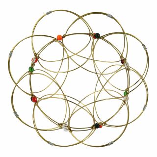 Mandala 4D - malla de alambre decorativo - juego de relajación - flor de la vida