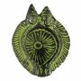 Porta incenso a cono - portacandele - figura - Shiva e Ganesha - ottone - antico