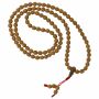 Cadena de oración - Cadena de Mala - Cadena de meditación - Cuentas de Rudraksha - Stone Guru doble - 5 Mukhi