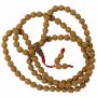 Cadena de oración - Cadena de Mala - Cadena de meditación - Cuentas de Rudraksha - Stone Guru doble - 5 Mukhi