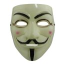 23x Masken Demo Guy Fawkes Kunststoffmaske Plastikmaske...