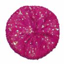 Sequin Cap - pink - scales - elastic bonnet
