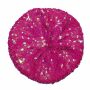 Paillettenmütze - pink - Schuppen - elastische Mütze aus Pailletten