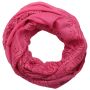 Mantón de oración tibetano - bufanda - 130 x 60 cm rosado - rojo