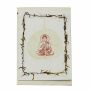 Grußkarte - Postkarte - Karte - handmade - natural recycled Paper - Buddha