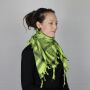Kefiah - Teschi con sciabola verde-verde brillante - nero - Shemagh - Sciarpa Arafat