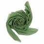 Pañuelo de algodón - verde - verde bosque - Pañuelo cuadrado para el cuello