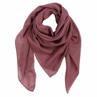 Sciarpa di cotone - rosso - rosso vino - foulard quadrato