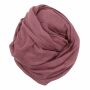 Sciarpa di cotone - rosso - rosso vino - foulard quadrato