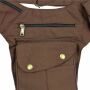 Premium Hip Bag - Buddy - brown - brass-coloured - Bumbag - Belly bag