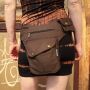 Premium borsa cintura - Buddy - marrone - colori ottone - marsupio