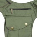 Premium Hip Bag - Buddy - olive green - brass-coloured - Bumbag - Belly bag