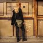 Premium Hip Bag - Buddy - olive green - brass-coloured - Bumbag - Belly bag