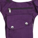 Premium Hip Bag - Buddy - purple - silver-coloured - Bumbag - Belly bag