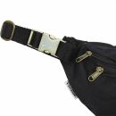 Premium Riñonera - Lou - negro - Cinturón con bolsa - Cangurera