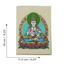 Greeting card - postcard - card - handmade - natural recycled Paper - Vajrasattva