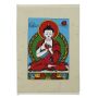 Tarjeta de felicitación - Tarjeta postal - Tarjeta - hecha a mano - papel reciclado natural - Vairochana Buddha