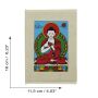 Tarjeta de felicitación - Tarjeta postal - Tarjeta - hecha a mano - papel reciclado natural - Vairochana Buddha