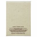 Tarjeta de felicitación - Tarjeta postal - Tarjeta - hecha a mano - papel reciclado natural - Chakras