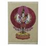Greeting card - postcard - card - handmade - natural recycled Paper - Avalokiteswara