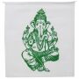 Bandiera di preghiera - Bandiera - Ganesha - tessuto - colorato - circa 18 x 16 cm