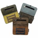 Bolsa de tabaco de ante con correa - marrón - bolsa de tabaco - estuche para tabaco - rizos 02