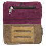 Suede tobacco pouch with ribbon - brown - tobacco pouch - twist pouch - curls 02