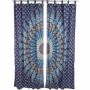 Tenda - Finestra appesa - Tessuto decorativo - Mandala 02 - ciascuno circa 200 x 95 cm