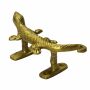 Door handle - Lizard - Gekko - view right - handle - brass