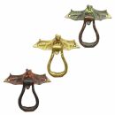 Door knocker - knocker - handle - Bat - Brass