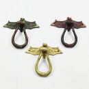 Door knocker - knocker - handle - Bat - Brass