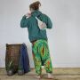 pantaloni Harem - pantaloni Harem - pantaloni di Aladdin - pantaloni larghi - Goa - batik - modello 06