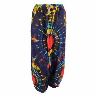 pantaloni Harem - pantaloni Harem - pantaloni di Aladdin - pantaloni larghi - Goa - batik - modello 02