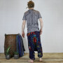 Harem pants - Aladdin pants - bloomers - Goa - batik - model 02 S/M