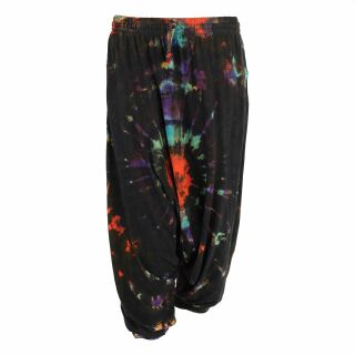 Pantalones de harén - Pantalones de Aladino - bombachos - Goa - batik - modelo 03