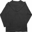 Baumwollhemd - Oberhemd - Hemd - Modell 01 - schwarz