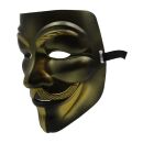 12x Masken Demo Guy Fawkes Kunststoffmaske Plastikmaske Festival Verkleidung